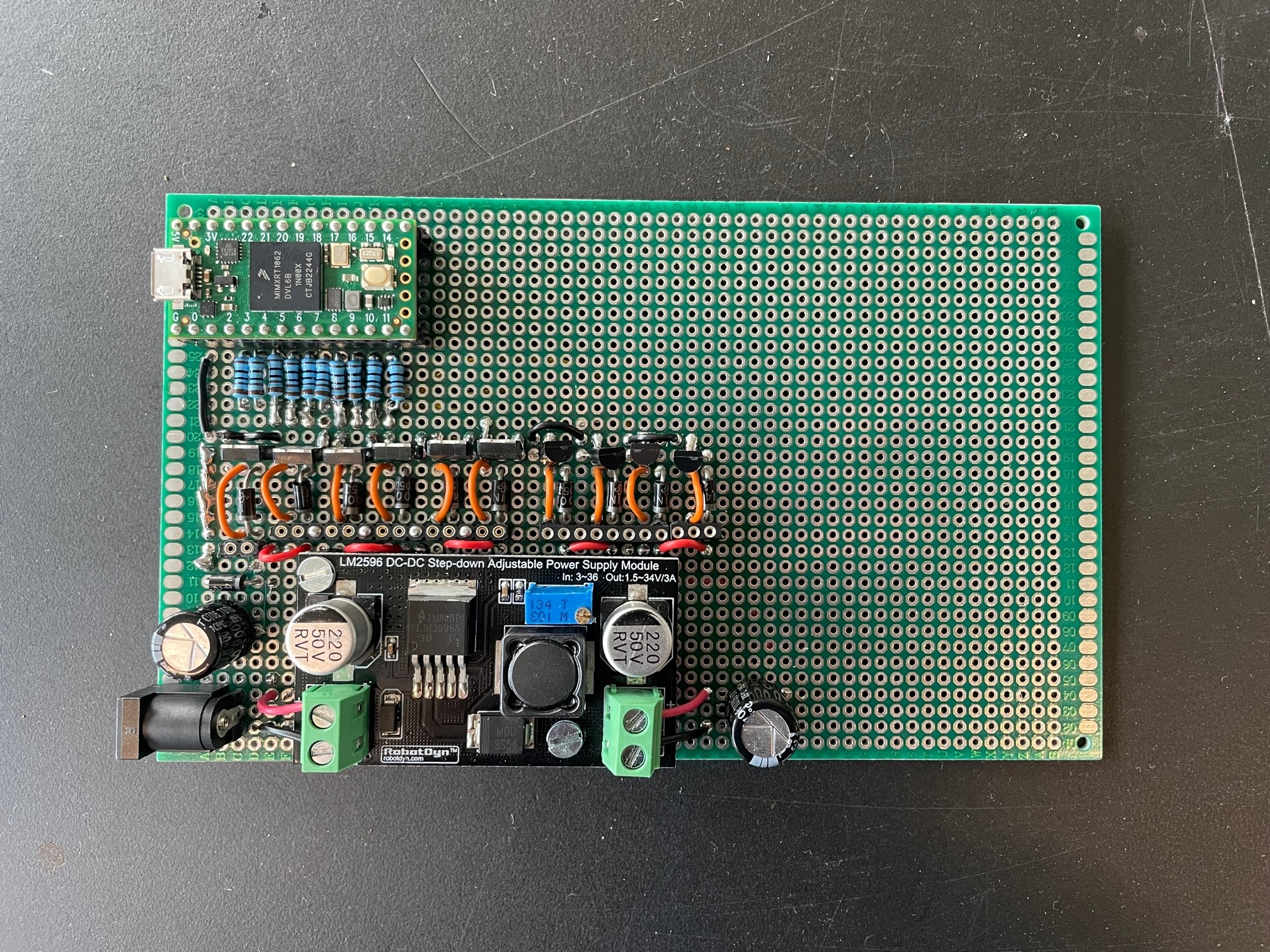 Control box electronics